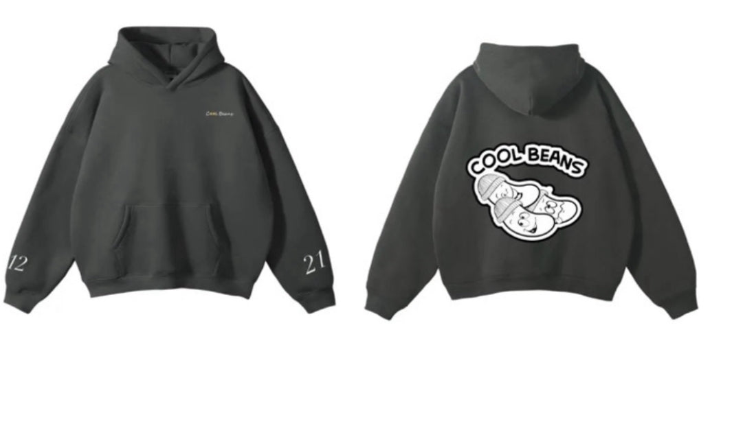 Charcoal Cool Beans Hoody