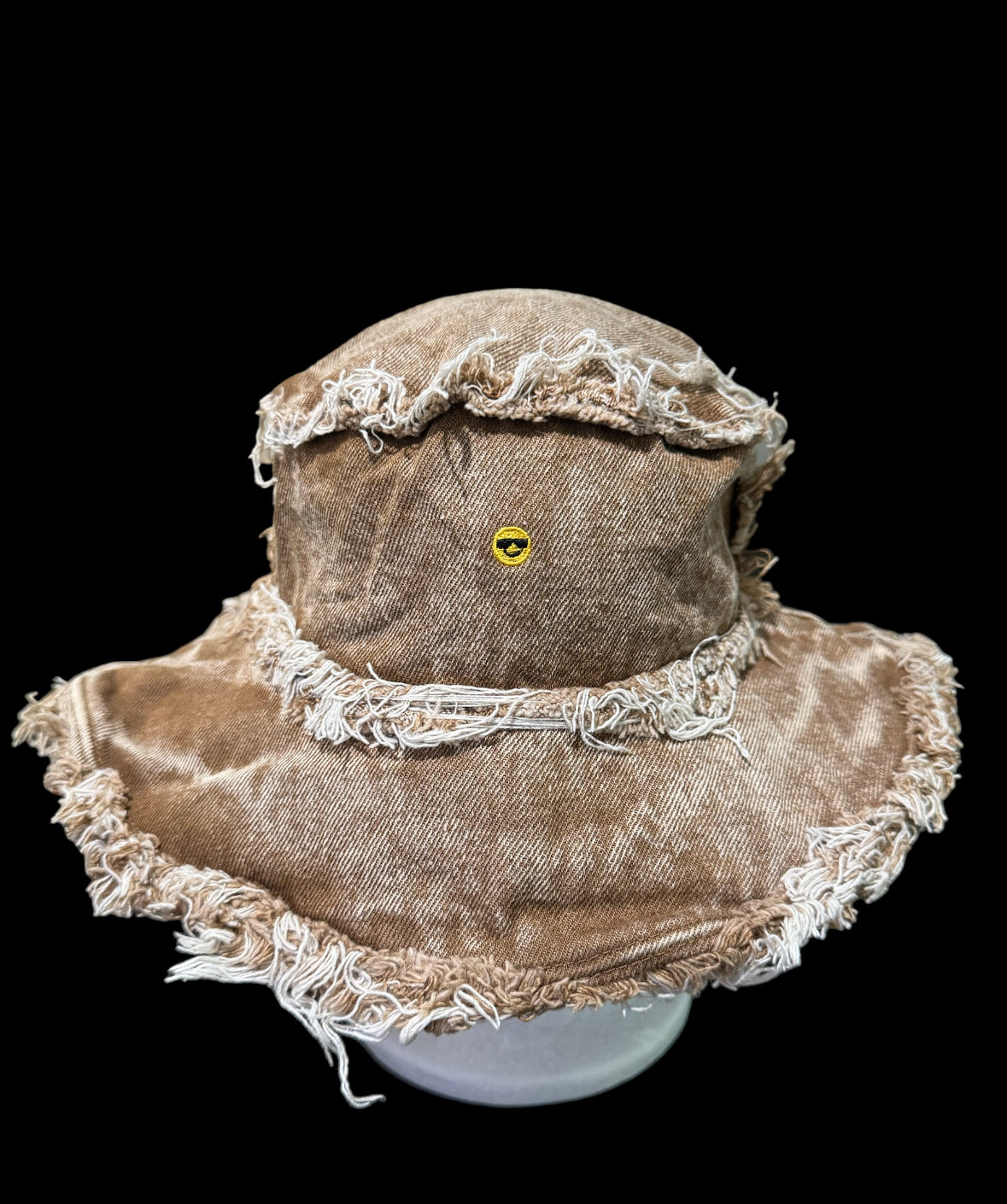 Brown CB Distressed Bucket