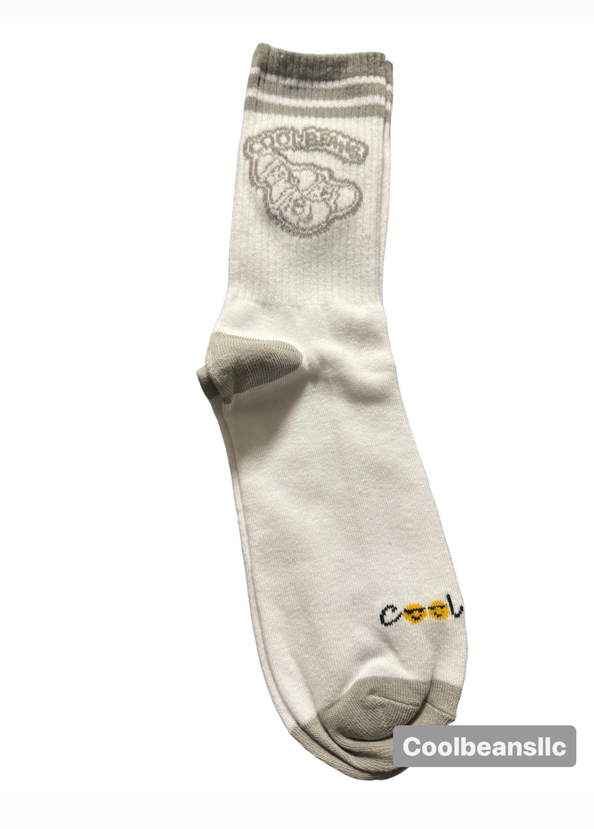 CB White and Gray Socks