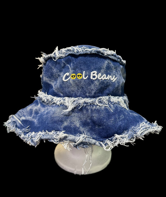 Blue CB Distressed Bucket