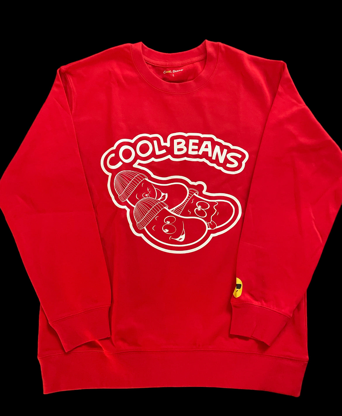 Red Cool Beans Sweatshirt