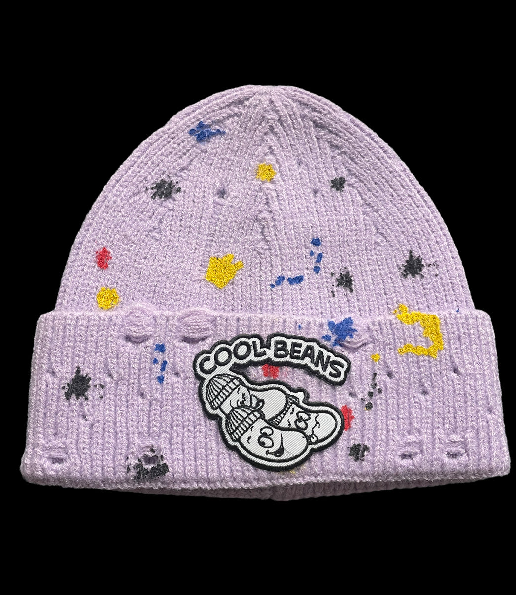 CB Lavender Splash Beanie