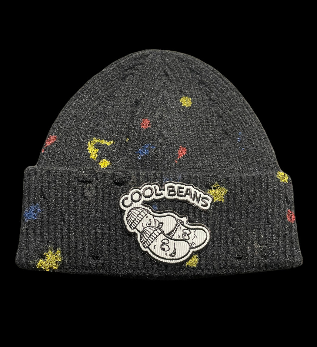 CB Black Splash Beanie