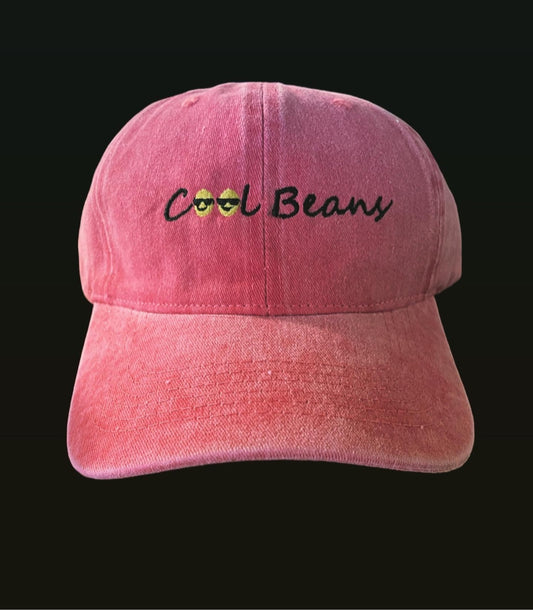 Redish/Pink Plain Dad Hat