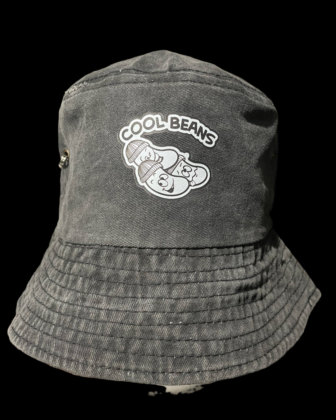 Black Cool Beans Bucket