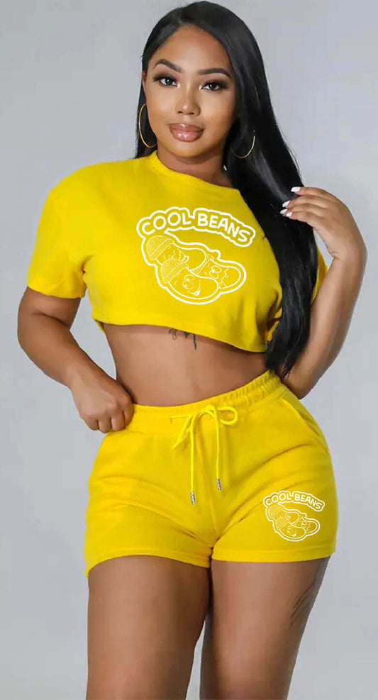Yellow Cool Beans 2pc