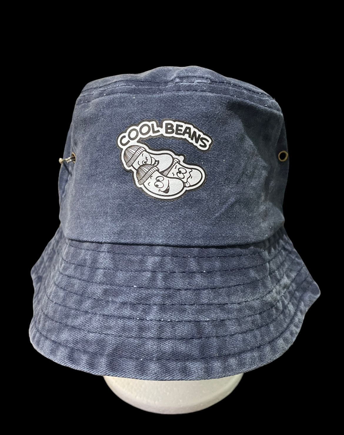 Blue Cool Beans Bucket