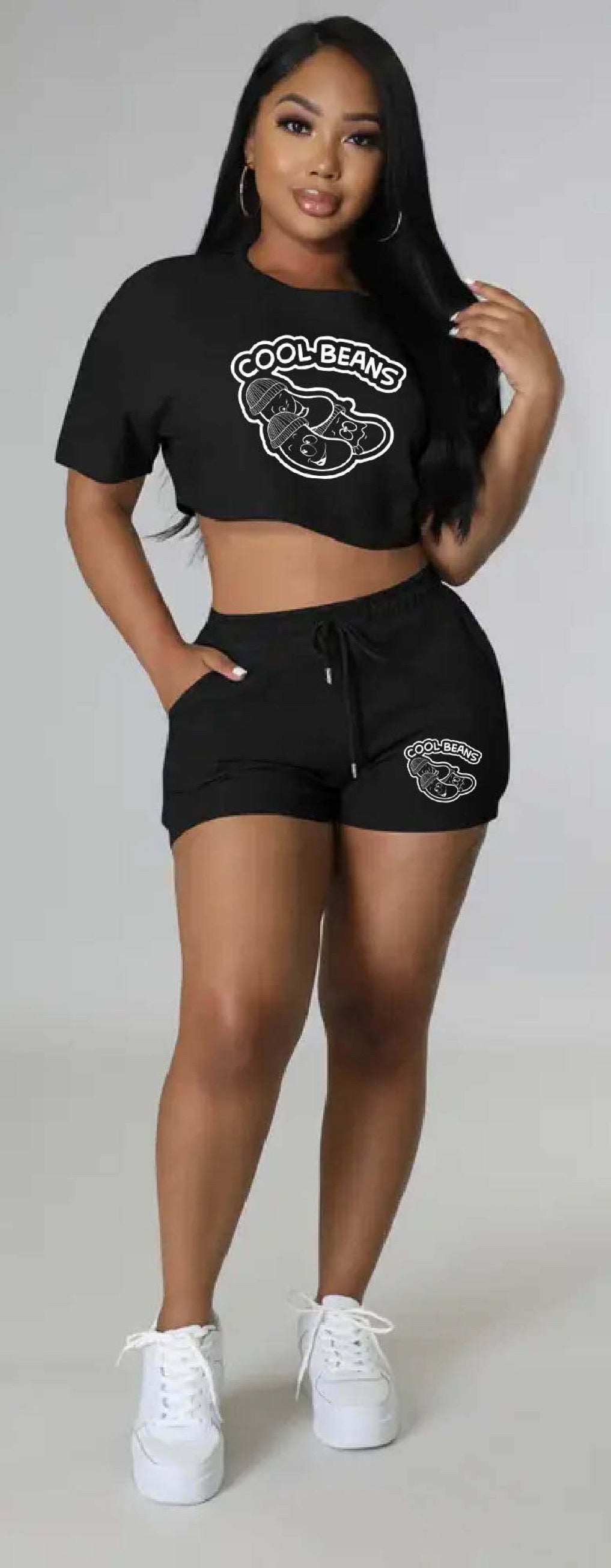 Black Cool Beans 2 pc