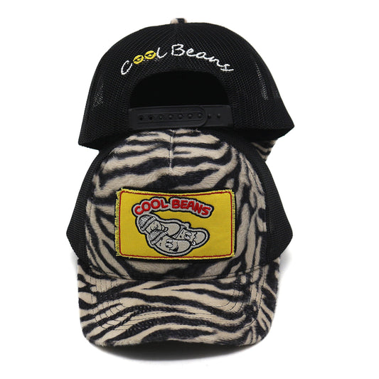 Cool Beans Zebra Trucker