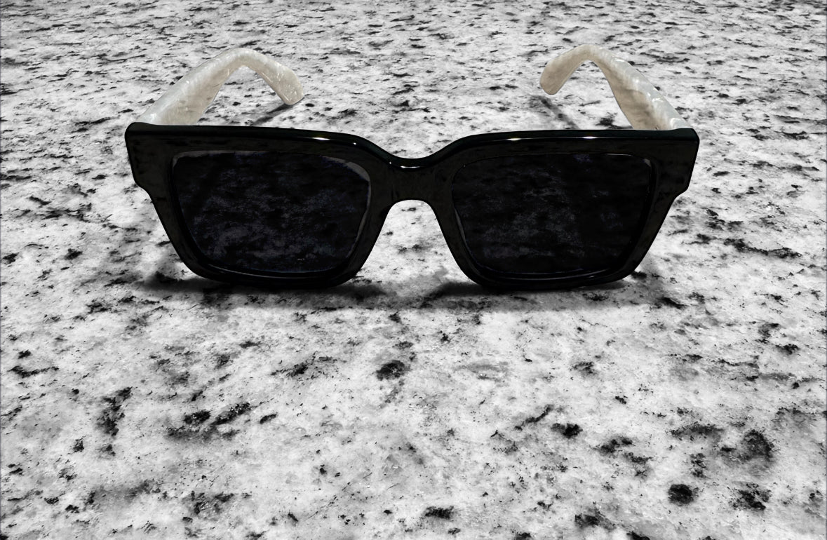 Cool Beans Black Marble Shades