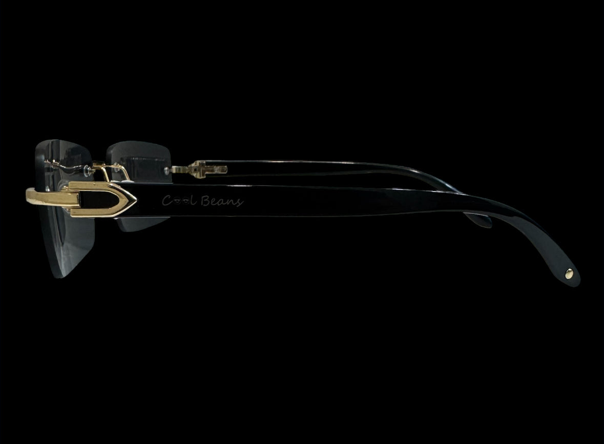 Cool Beans shades “buffs” black&gold