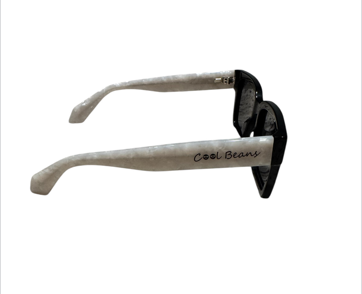 Cool Beans Black Marble Shades