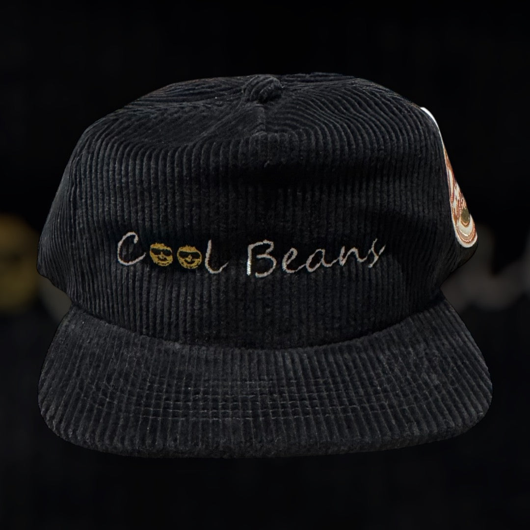 Black Corduroy CB SnapBack