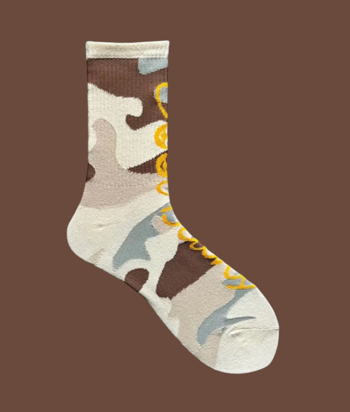 Tan Camo Socks