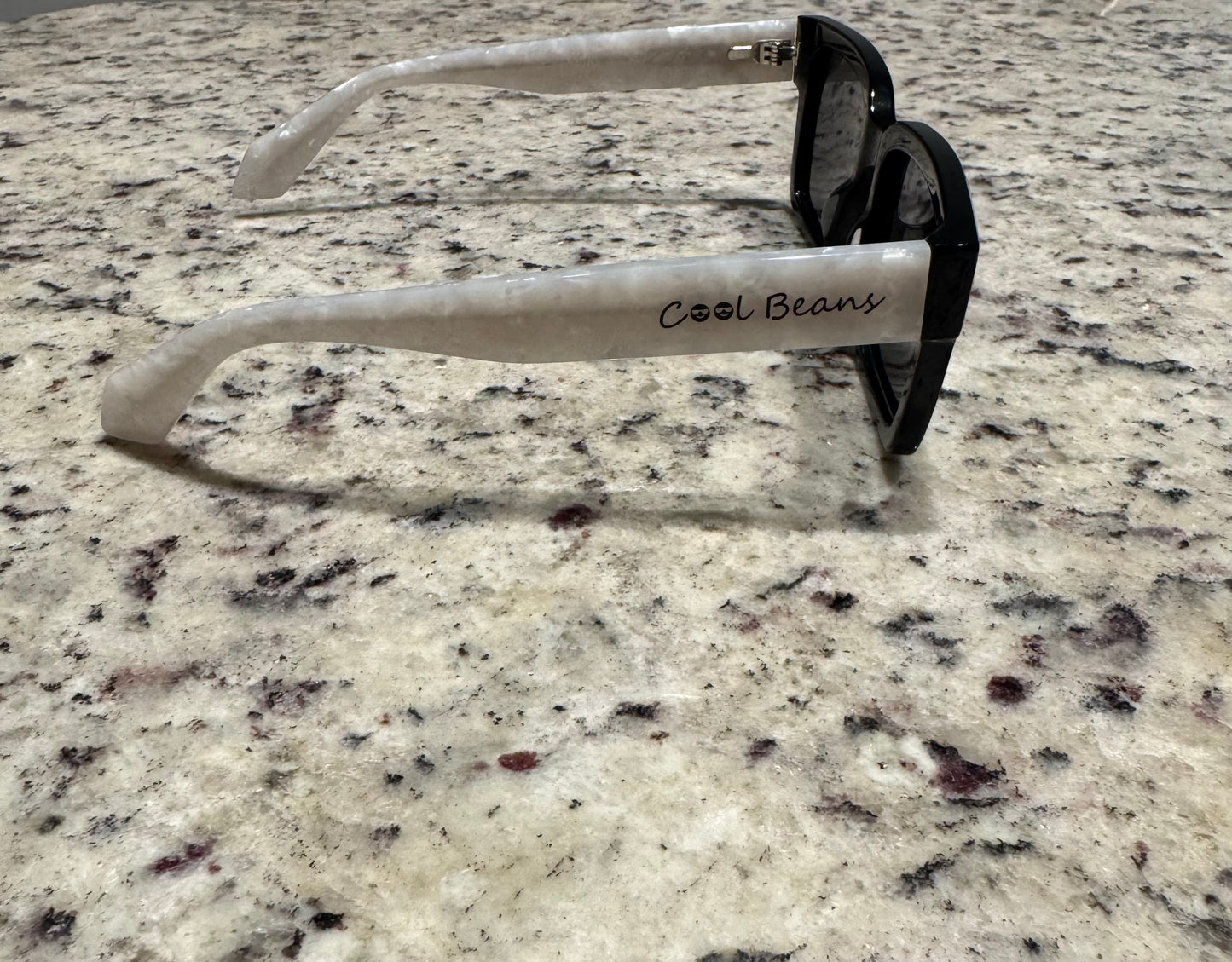 Cool Beans Black Marble Shades