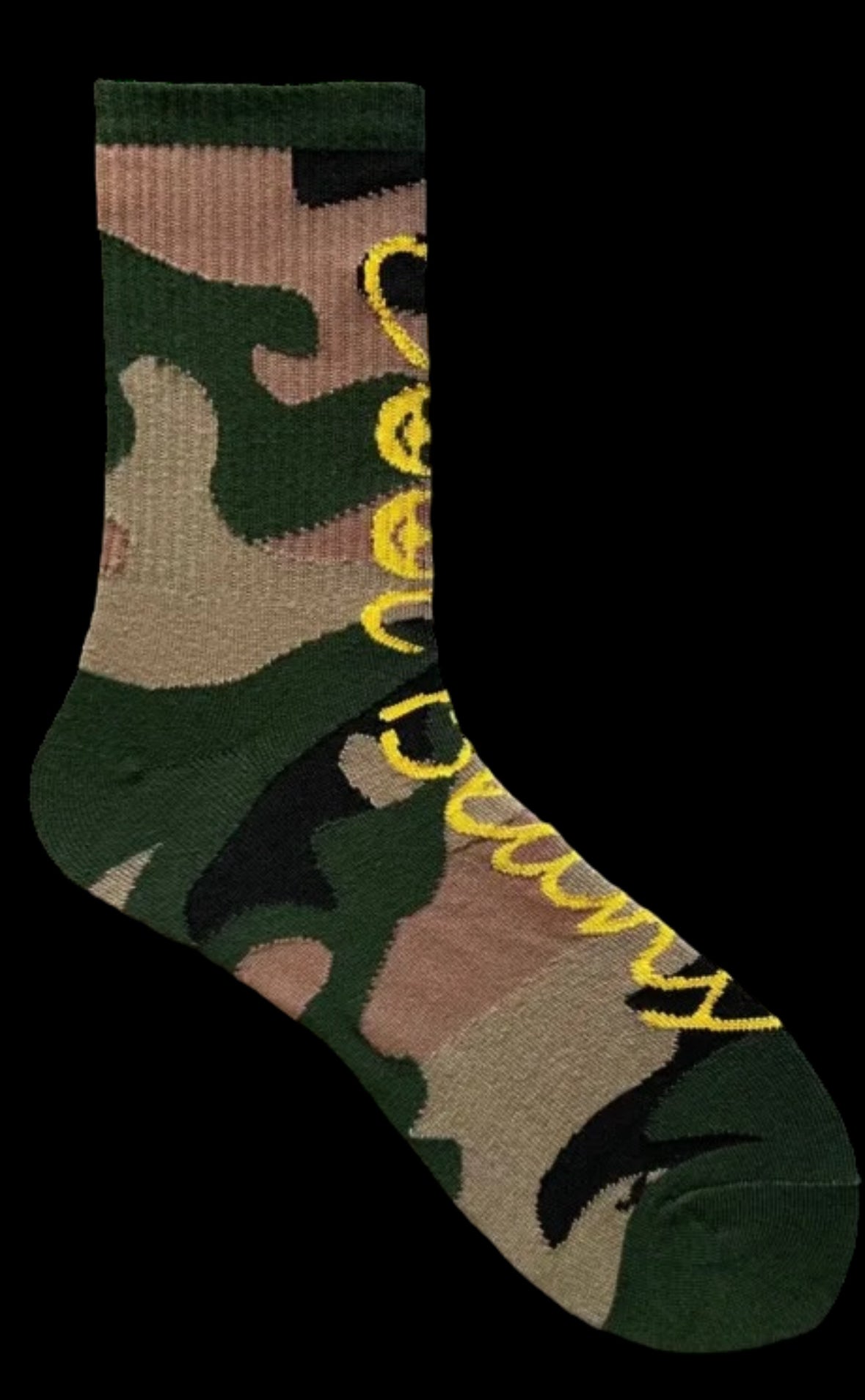 Green Camo Socks