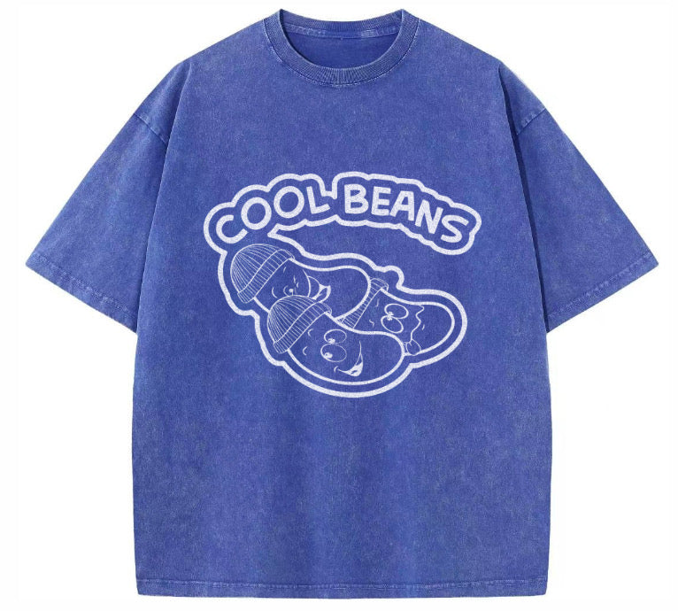 Blue Distressed CB shirt