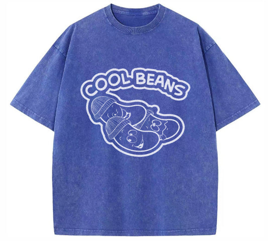 Blue Distressed CB shirt