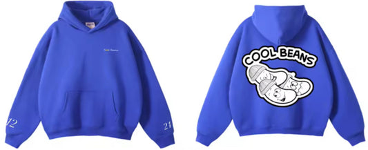 Blue Cool Beans Hoodie