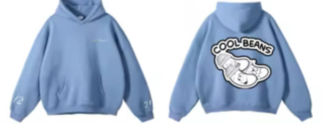 Carolina Blue Cool Beans Hoodie