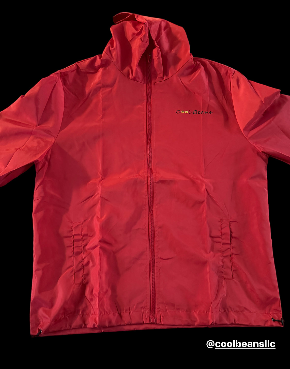Red CB Windbreaker