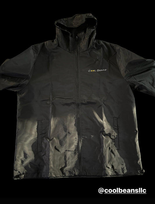 Black CB Windbreaker