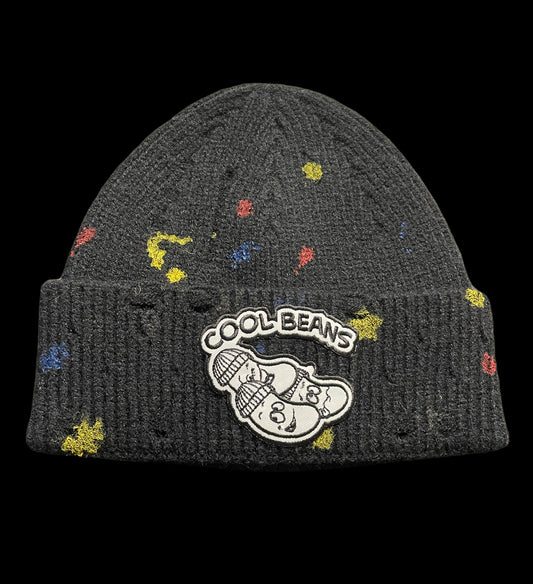 CB Black Splash Beanie