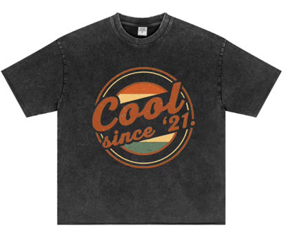 “Cool Since 21” black tee