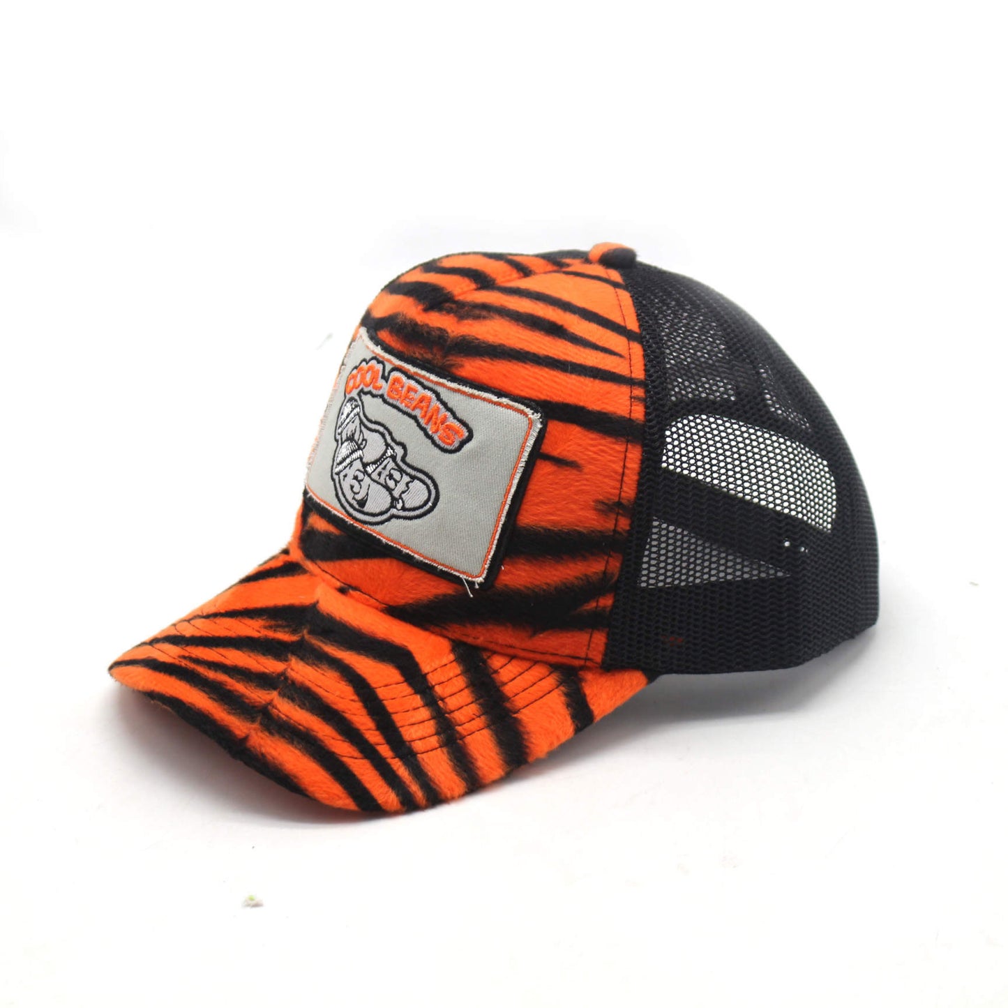 Tiger Stripe Cool Beans Trucker