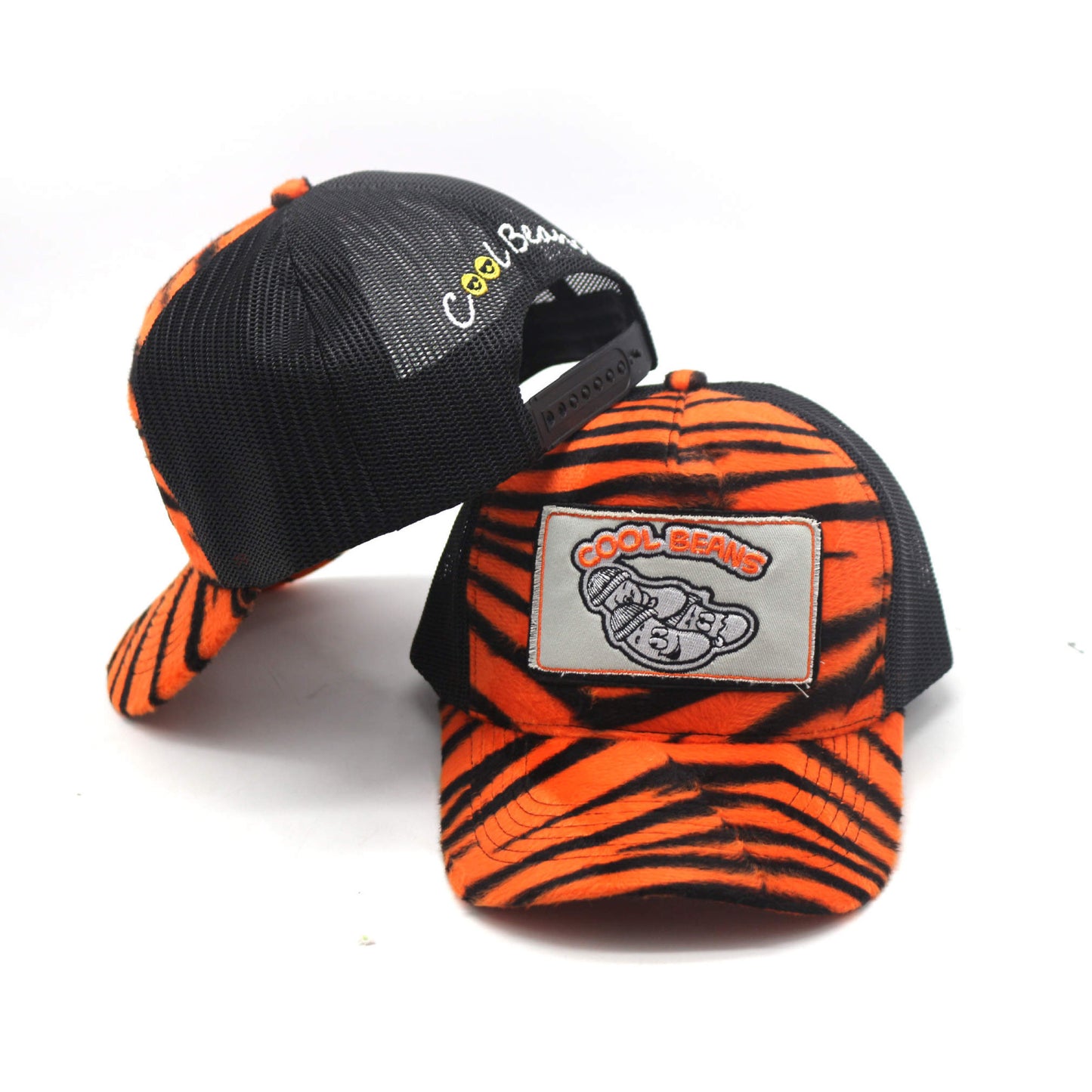 Tiger Stripe Cool Beans Trucker