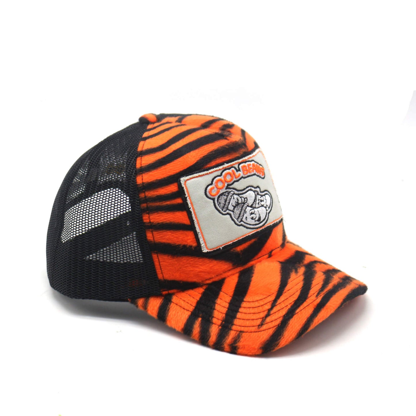 Tiger Stripe Cool Beans Trucker