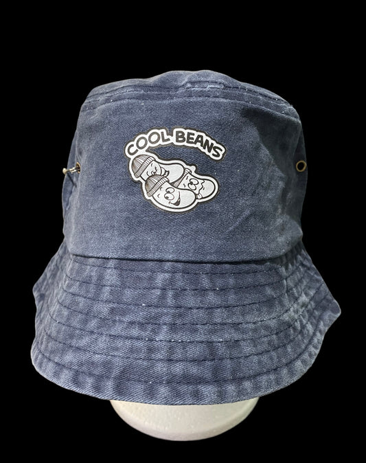 Blue Cool Beans Bucket