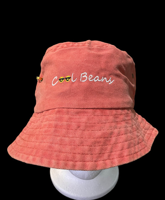 Orange Cool Beans bucket