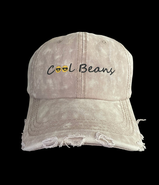 Cool Beans Distressed Dad Hats