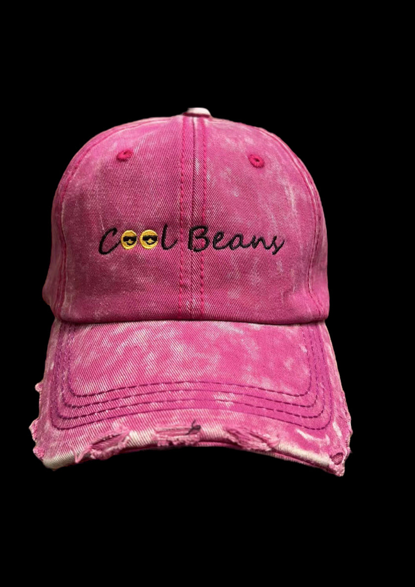 Cool Beans Distressed Dad Hats