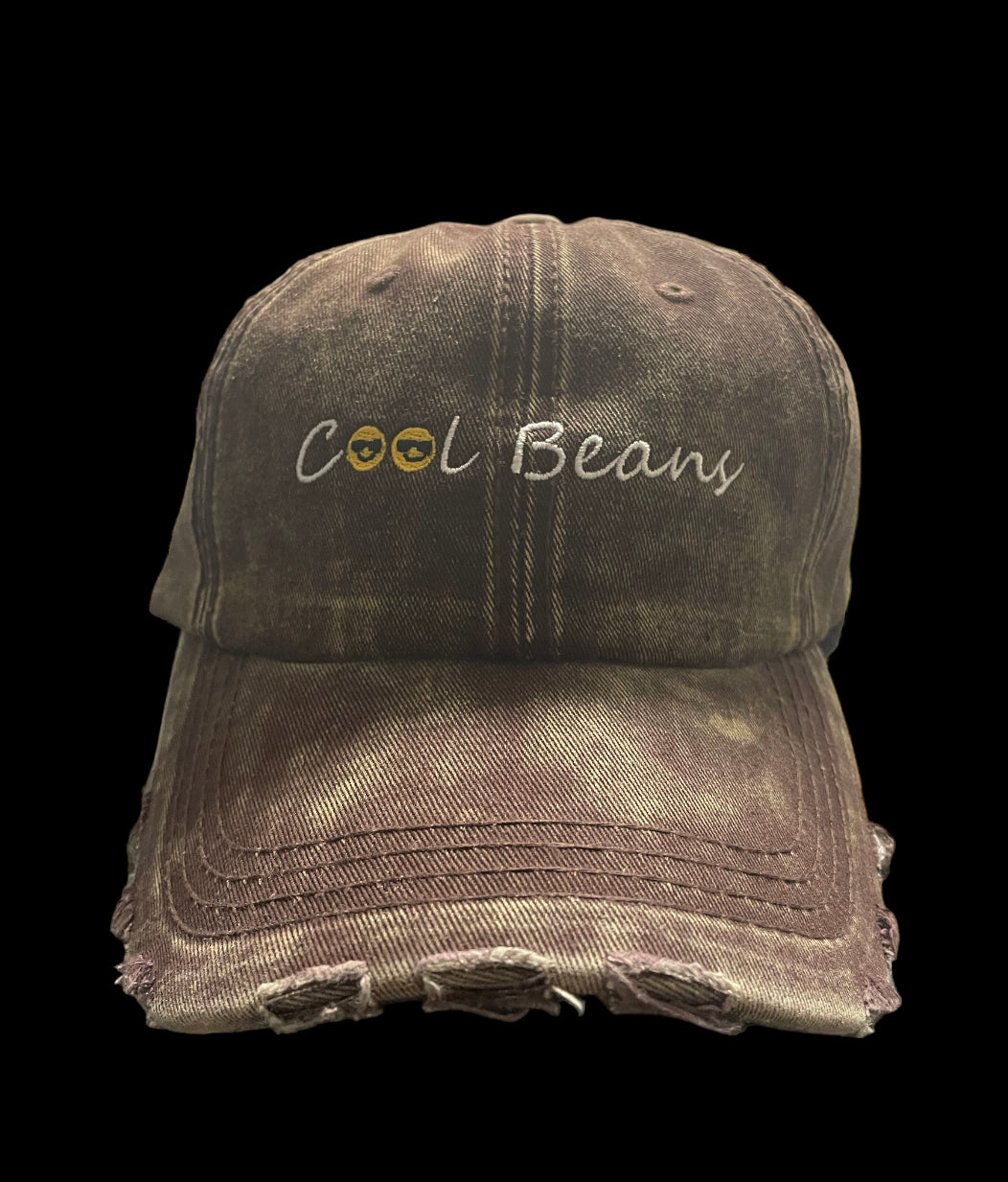 Cool Beans Distressed Dad Hats